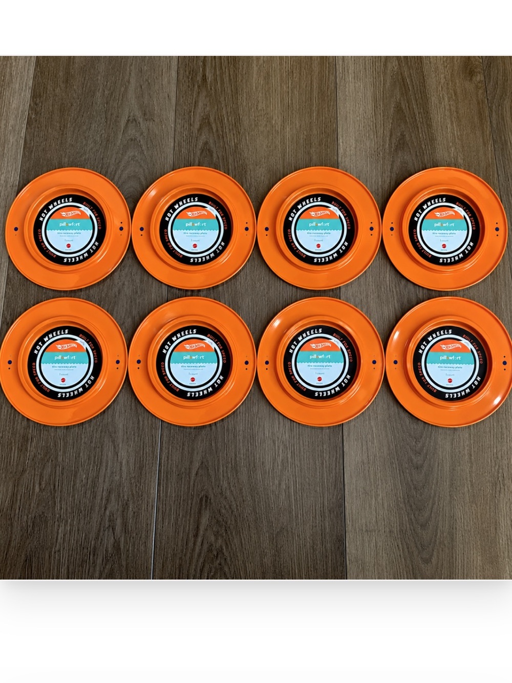 Set of 8! VIRAL Hot wheels track plates! New!